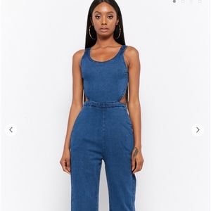 Forever 21 Denim Jumpsuit